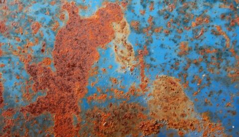 Rusted metal