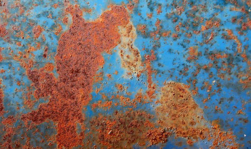 Rusted metal