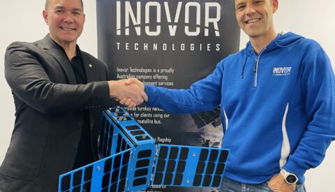 Darin Lovett ED iLAuNCH and Dr Matthew Tetlow CEO Inovor