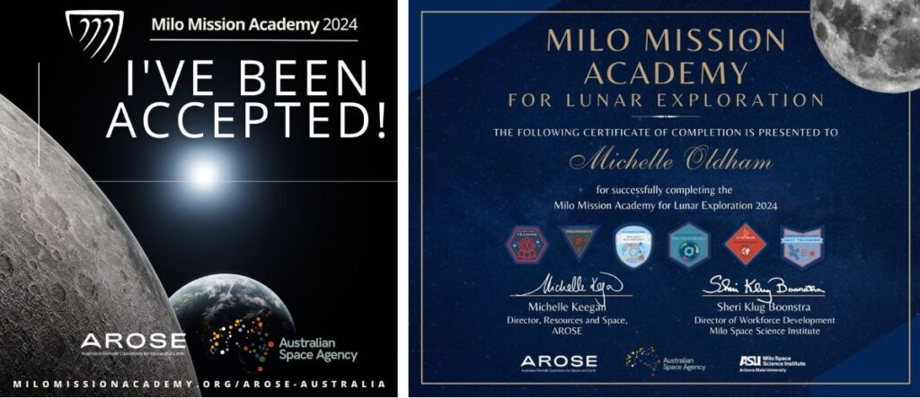 Michelles certificate